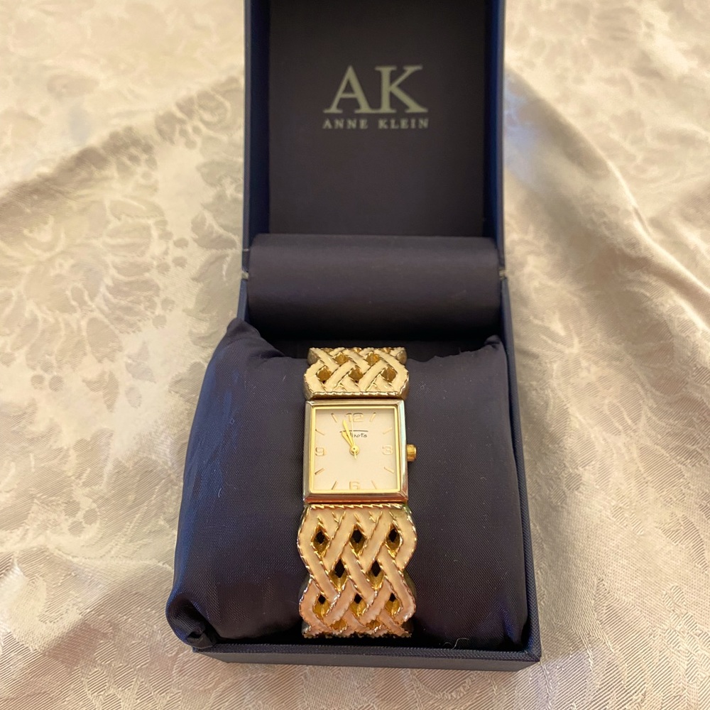 Ann Klein Watch.  Beautiful classic design, adds style to any outfit.